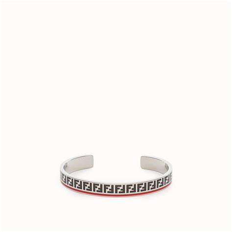 bracciale fendi argento